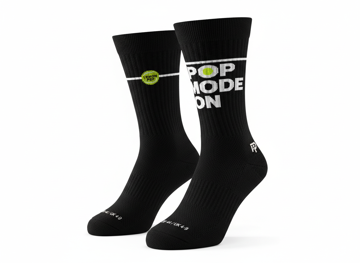 PadelPop Crew Socks — POP MODE ON