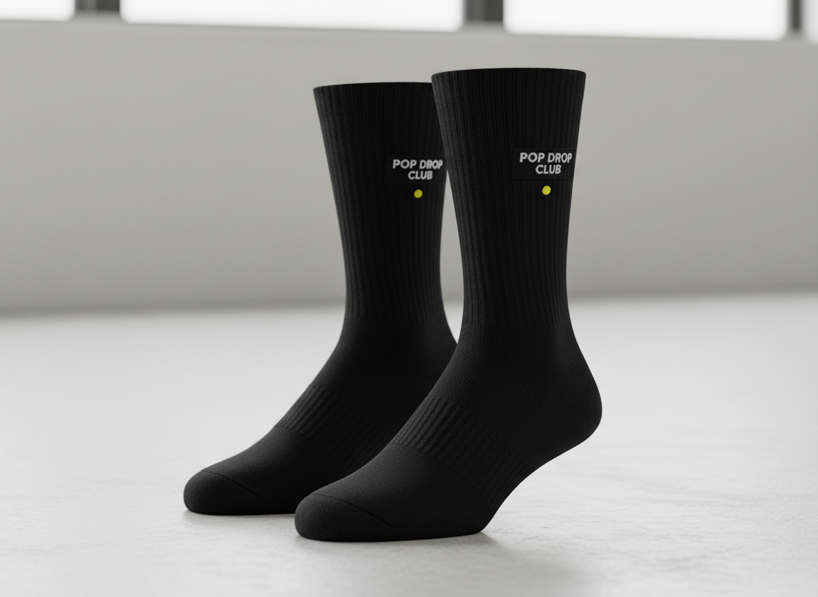 PadelPop Crew Socks — POP DROP CLUB