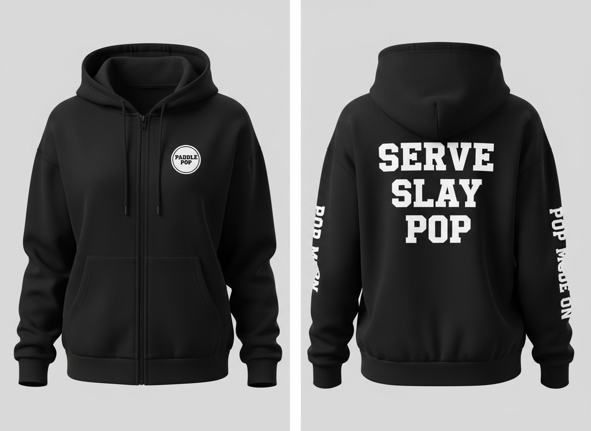 The Serve Slay Zip Hoodie (Full Zip)