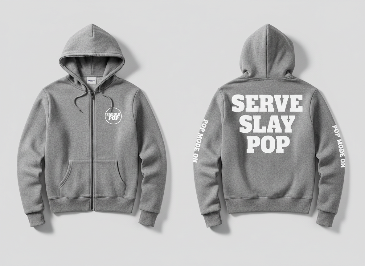 The Serve Slay Zip Hoodie (Full Zip)