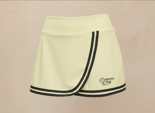 Court Crush Wrap Skort (Contrast Piping)