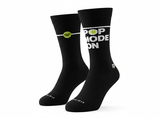 PadelPop Crew Socks — POP MODE ON