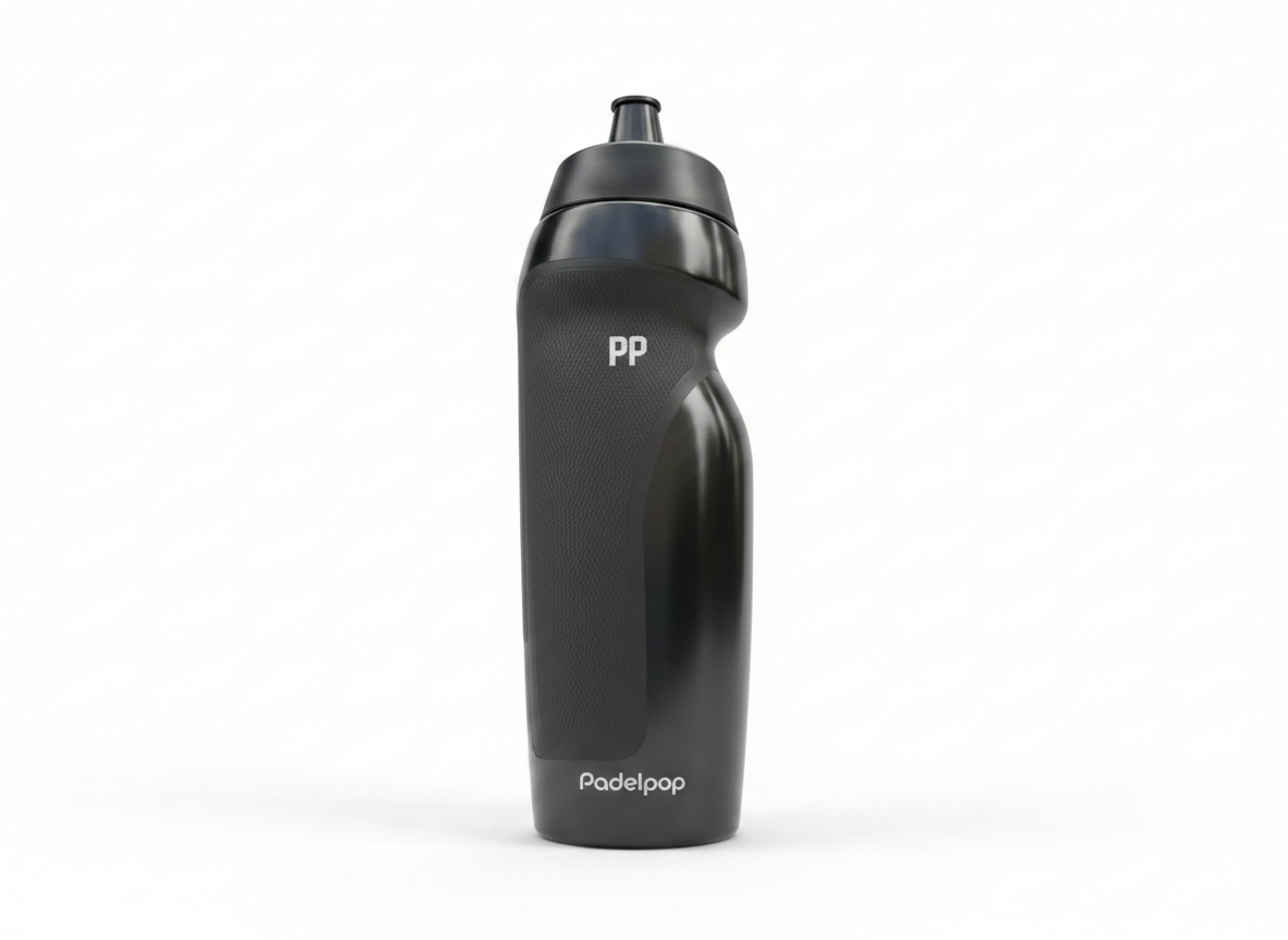 PadelPOP Premium Bottle (Black + Lemon Pop Accent)